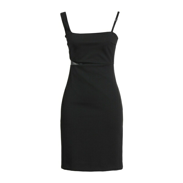 【送料無料】 ヒューゴボス レディース ワンピース トップス Mini dresses Black