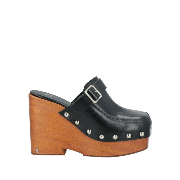【送料無料】 アミ アレクサンドル マテュッシ レディース サンダル シューズ Mules & Clogs Black｜asty
