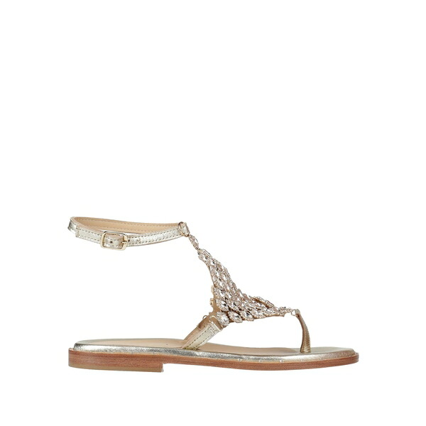 【送料無料】 フィオリーナ レディース サンダル シューズ Thong sandals Metallic