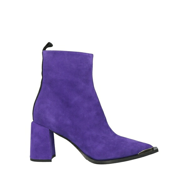 【送料無料】 ブルグリア レディース ブーツ シューズ Ankle boots Purple