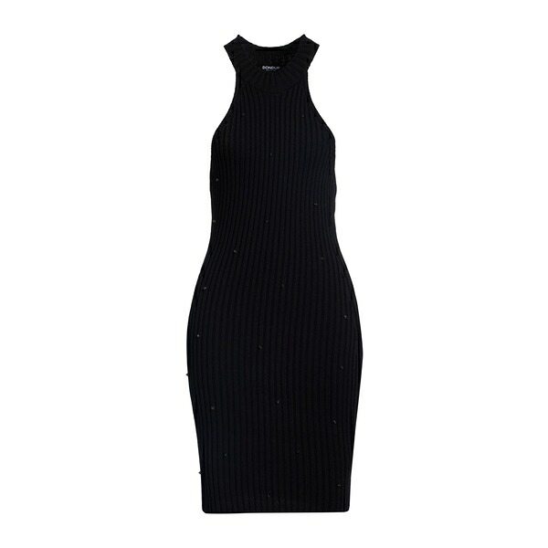 【送料無料】 ドンダップ レディース ワンピース トップス Mini dresses Black