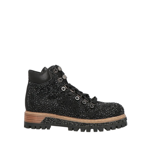 【送料無料】 ル シラ レディース ブーツ シューズ Ankle boots Black|asty