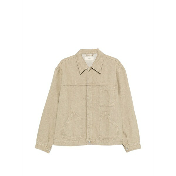 ジーンエリカ メンズ ジャケット＆ブルゾン アウター Noa denim shirt jacket Neutrals