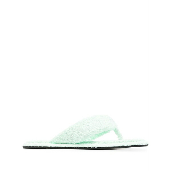 センソー レディース サンダル シューズ Izzy terrycloth sandals Green｜asty