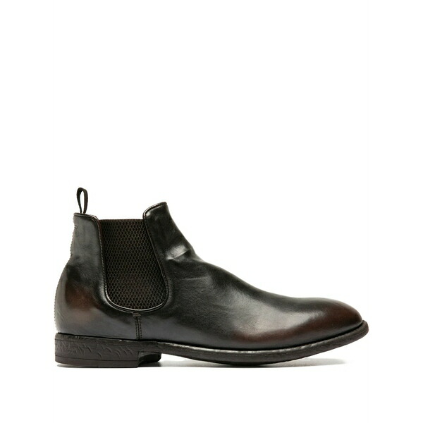 オフィチーネ 創作的 メンズ ブーツ シューズ Emory leather boots Brown