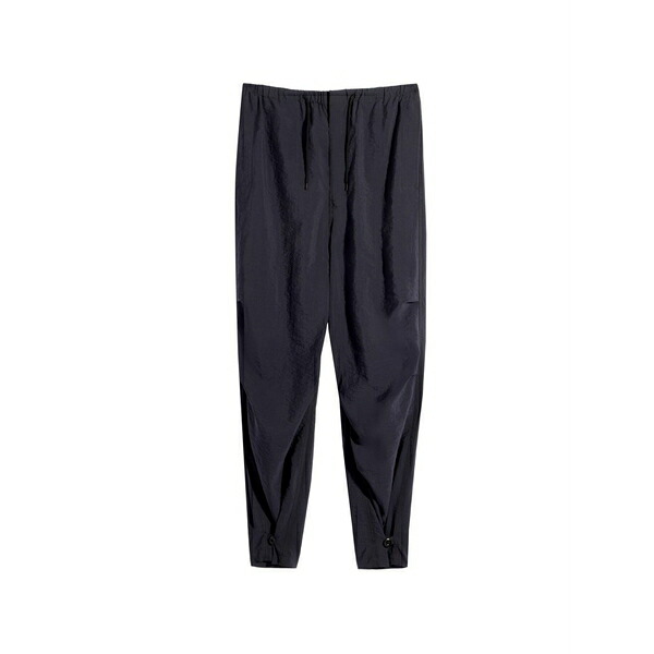 ルメール メンズ カジュアルパンツ ボトムス Pocket parachute trousers Black|asty