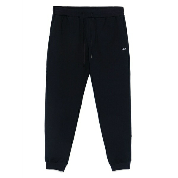ポールアンドシャーク メンズ カジュアルパンツ ボトムス Logo-appliqu?? track trousers Blue｜asty
