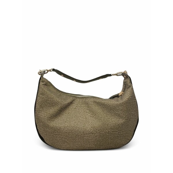 ボルボネーゼ レディース ショルダーバッグ バッグ Medium frame dotted hobo shoulder bag Green｜asty