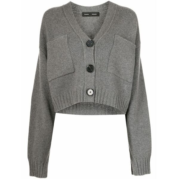 プロエンザショラー レディース ジレー アウター Eco cashmere cardigan Grey