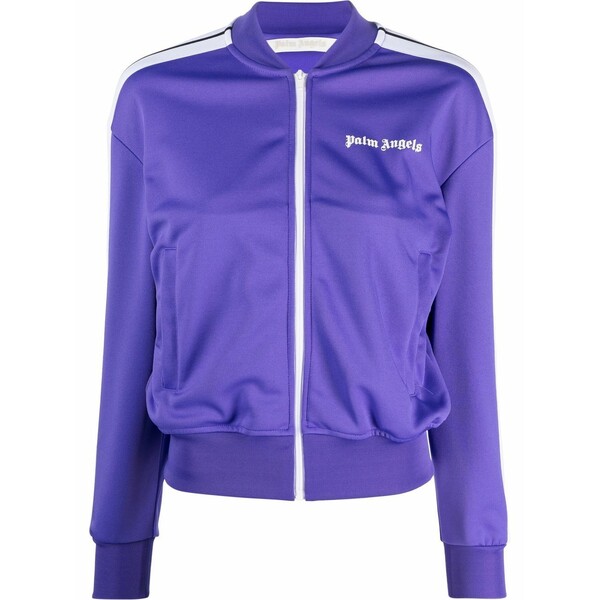 パーム・エンジェルス レディース ジャケット＆ブルゾン アウター Logo-print track jacket Purple｜asty 111,800円