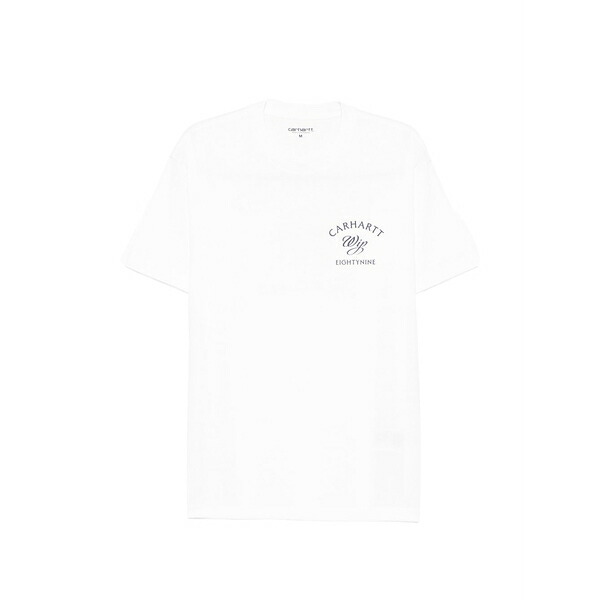 カーハート メンズ Tシャツ トップス Logo-print t-shirt White|asty