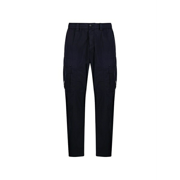 シーピーカンパニー メンズ 心地好いズボン下 ボトムス Lens-detail cargo pants Blue