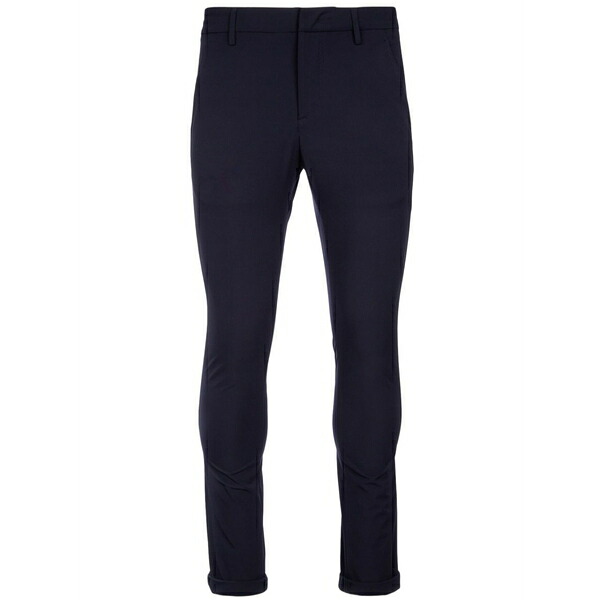 ドンダップ メンズ 心地好いズボン下 ボトムス Concealed skinny-leg trousers  Blue