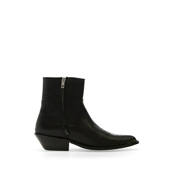 リプレゼント レディース ブーツ シューズ Michael zip leather boots Black