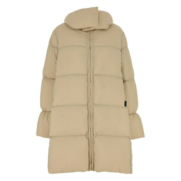 ベイコン レディース 上衣＆上衣 アウター Hooded down jacket Brown