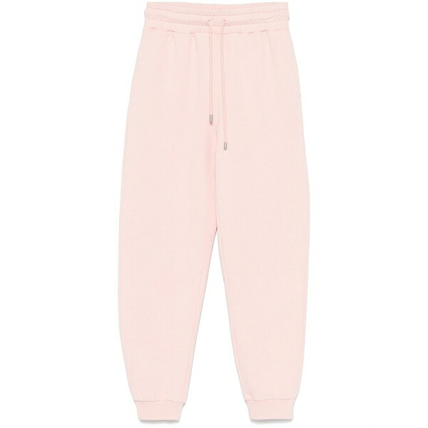 ピンコ レディース 心地好いズボン下 ボトムス Logo-print track trousers Pink