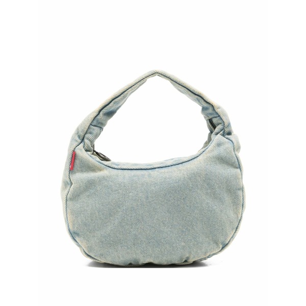 リーバイス レディース ハンドバッグ バッグ Curved denim mini bag Blue｜asty