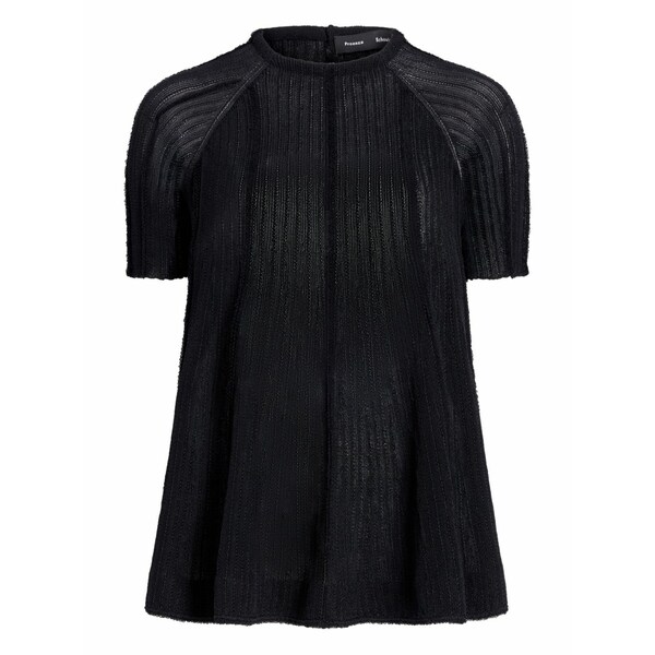 プロエンザショラー レディース ティーシャツ トップス Tavia knited top Black
