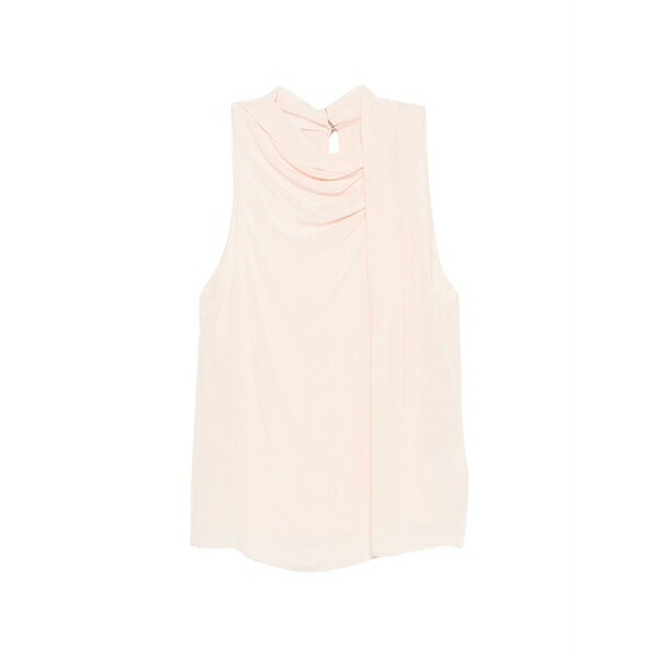 パトリツィア ペペ レディース プルオーバー トップス Asymmetric ruched top Pink