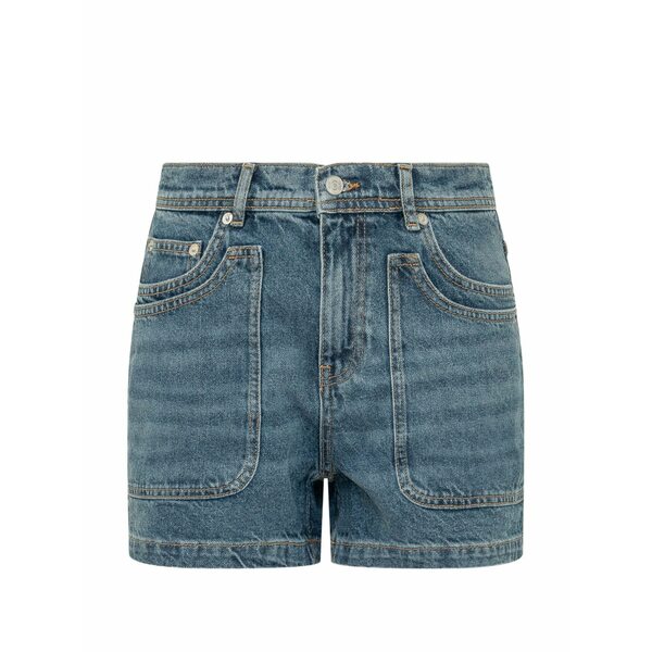 バッシュ レディース 心地好いズボン下 ボトムス Zevy pocket shorts Blue