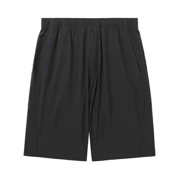 ストーンアイランド メンズ カジュアルパンツ ボトムス Elasticated-waist track shorts Black
