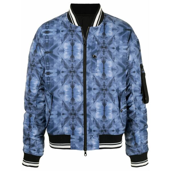 ミストリーハードレアリシーン メンズ ジャケット＆ブルゾン アウター Kaleidoscope bomber jacket Blue｜asty