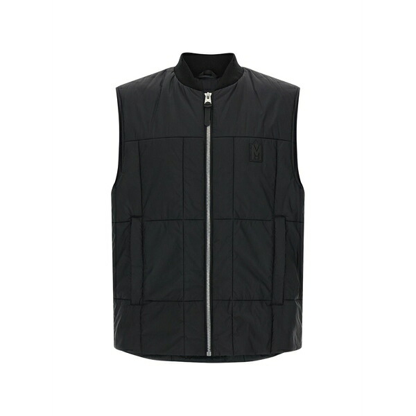 マッカージュ メンズ ジャケット＆ブルゾン アウター Quilted zip eren vest Black｜asty 84,590円