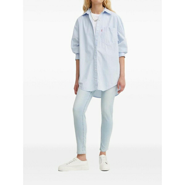 リーヴァイズジーンズ レディース ジーンズズボン下 ボトムス  721??? pocket jeans Blue