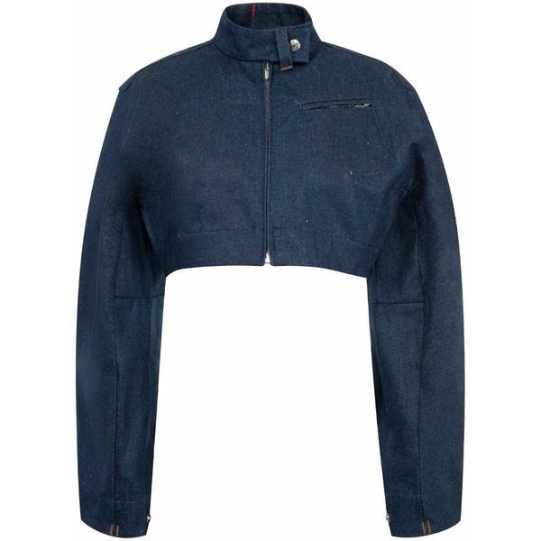 ジャクエムス レディース 上衣＆上衣 アウター Cabrio denim jacket Blue