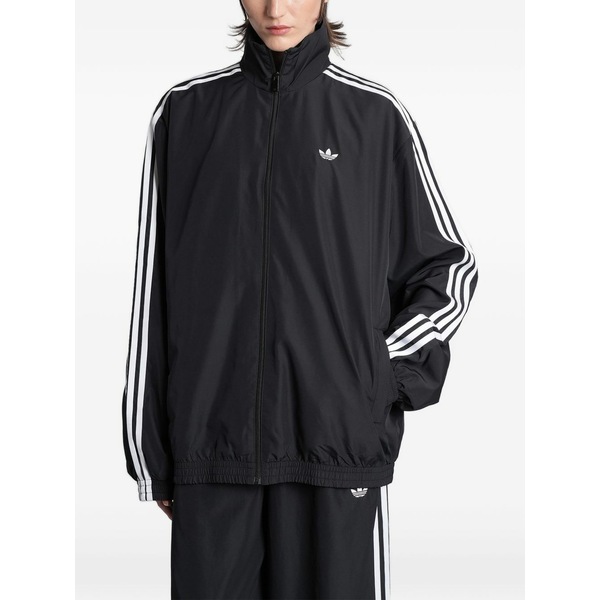アディダス レディース ジャケット＆ブルゾン アウター Firebird adilenium jacket Black