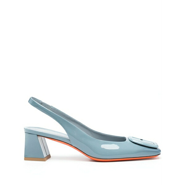 サントーニ レディース パンプス シューズ Patent-leather pumps Blue