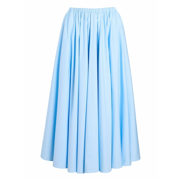 ジャンパトゥ レディース スコート ボトムス Elasticated-waist MIDI skirt Blue