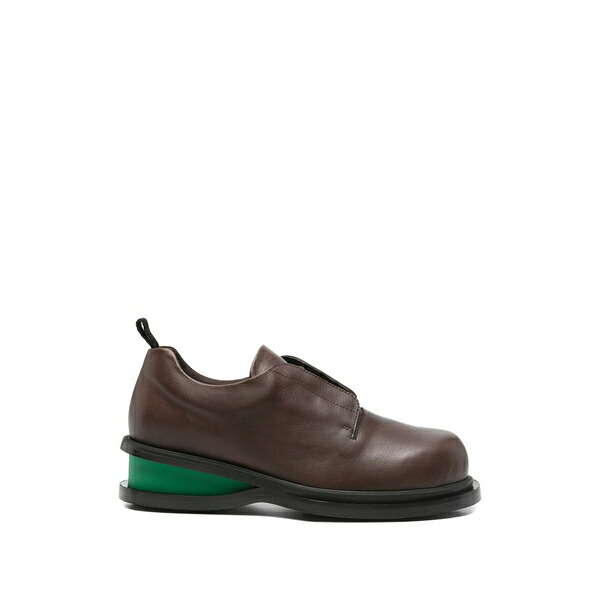 エゴンラボ メンズ 御召しものシューズ シューズ Pulsar derby shoes Brown