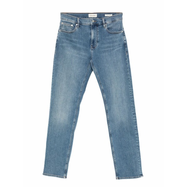 フレーム メンズ デニムパンツ ボトムス Five-pocket jeans Blue｜asty