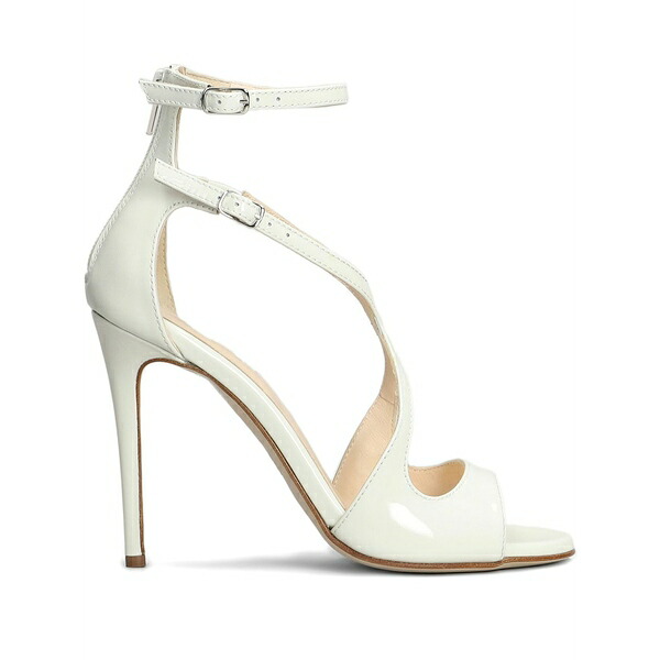 アンナ・エフ レディース サンダル シューズ Leather sandals White｜asty