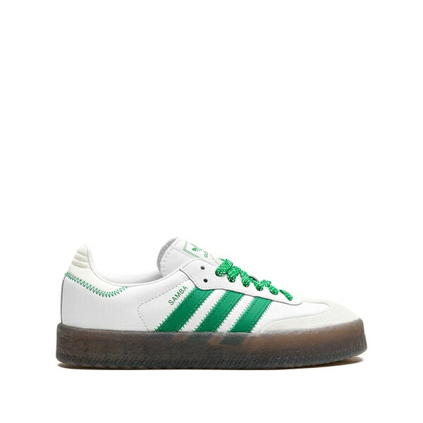 アディダス レディース スニーカー シューズ Sambae "cloud white/green" sneakers White|asty