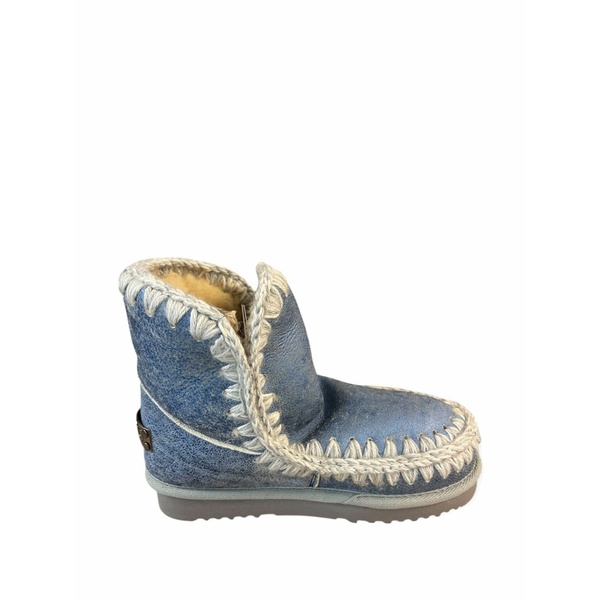 モウ レディース ブーツ シューズ Eskimo 18 ankle boots Blue