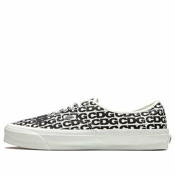 Vans バンズ メンズ スニーカー 【Vans COMME des GARCONS x OG Authentic LX 'CDG Print - Blanc De Blanc' VN0A4BV9SHM】 サイズ US_11(29.0cm)|asty