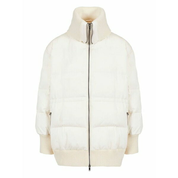 アイスバーグレタス レディース 上衣＆上衣 アウター Ribbed jacket Neutrals