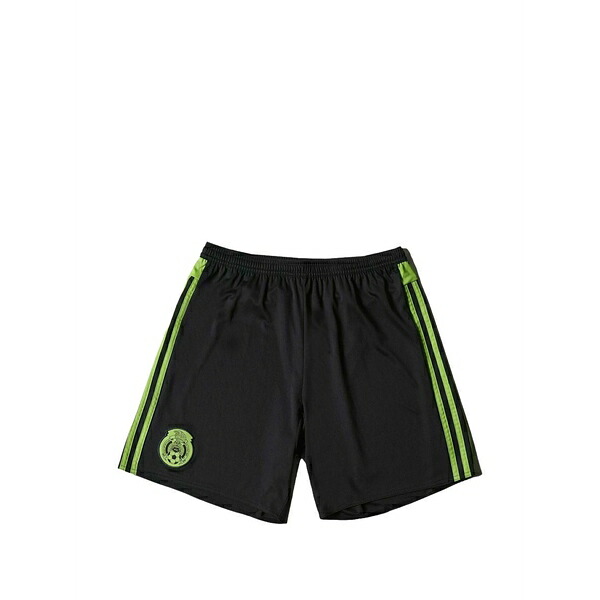 アディダス メンズ カジュアルパンツ ボトムス Stripe-detail shorts Black|asty