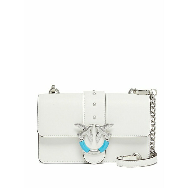 ピンコ レディース ショルダーバッグ バッグ Mini love bag one shoulder bag White