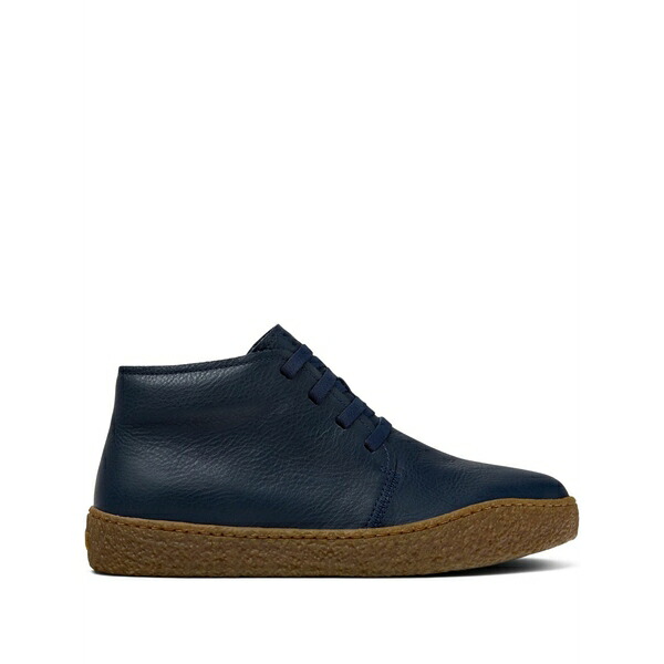 カンペール メンズ ブーツ シューズ Peu terreno lace-up ankle boots  Blue