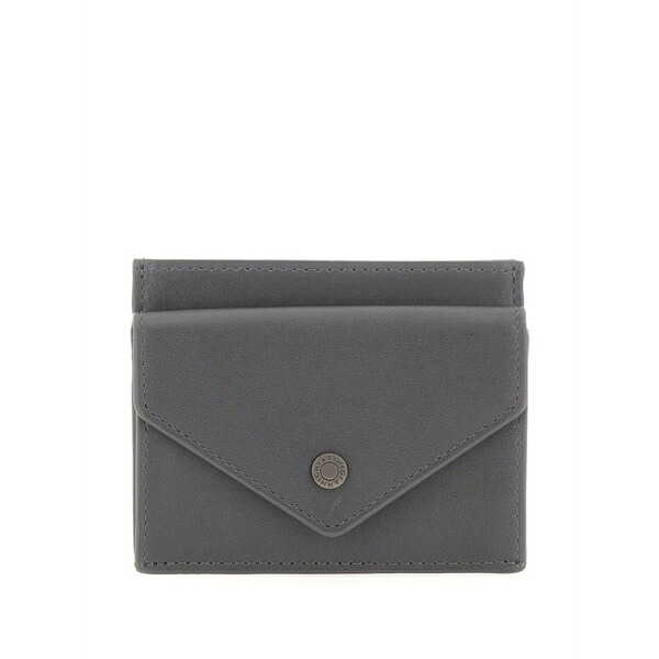 ジャンニ・キアリーニ メンズ 財布 アクセサリー Leather cardholder Grey｜asty