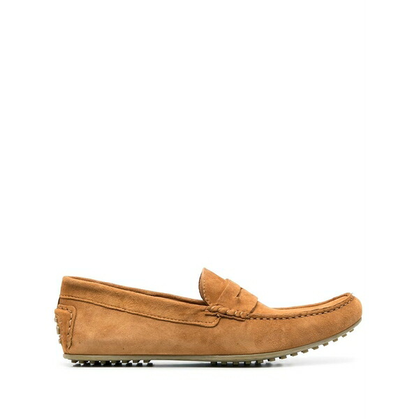 ハケット メンズ スリッポン・ローファー シューズ Classic suede loafers Brown｜asty 64,240円