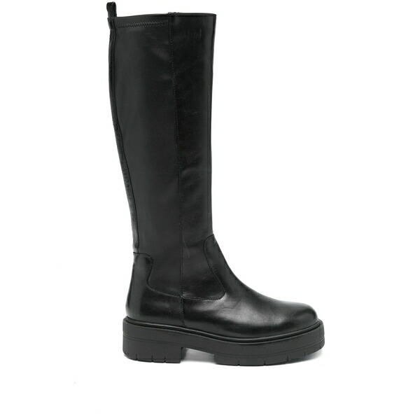ジェオックス レディース ブーツ シューズ Spherica knee-high boots Black