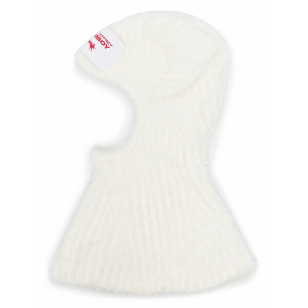 チャールズ・ジェフリー メンズ 帽子 アクセサリー Animal-ears balaclava White