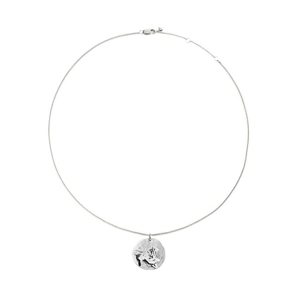 モニカヴィナダー レディース ネックレス・チョーカー・ペンダントトップ アクセサリー Leo zodiac pendant necklace Silver｜asty
