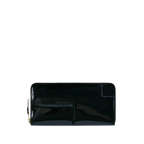 コムデギャルソン メンズ 財布 アクセサリー Reversed-zip wallet Black｜asty 59,290円