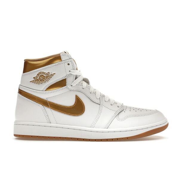 Jordan ジョーダン レディース スニーカー  【Jordan 1 Retro High OG Metallic Gold (Women\u0027s)】  大きさ US_W_11.5 White/Metallic Gold/Gum Light Brown