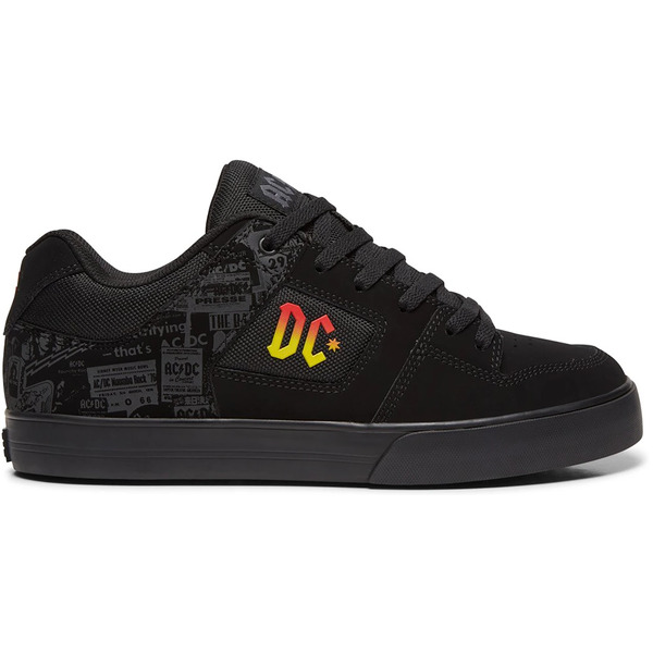 DC Shoes ディーシー メンズ スニーカー  【DC Pure AC/DC T.N.T.】  サイズ US_M_13 Black/Dark Grey